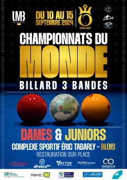 Carambole - 3 bandes - Championnats du monde dames & juniors